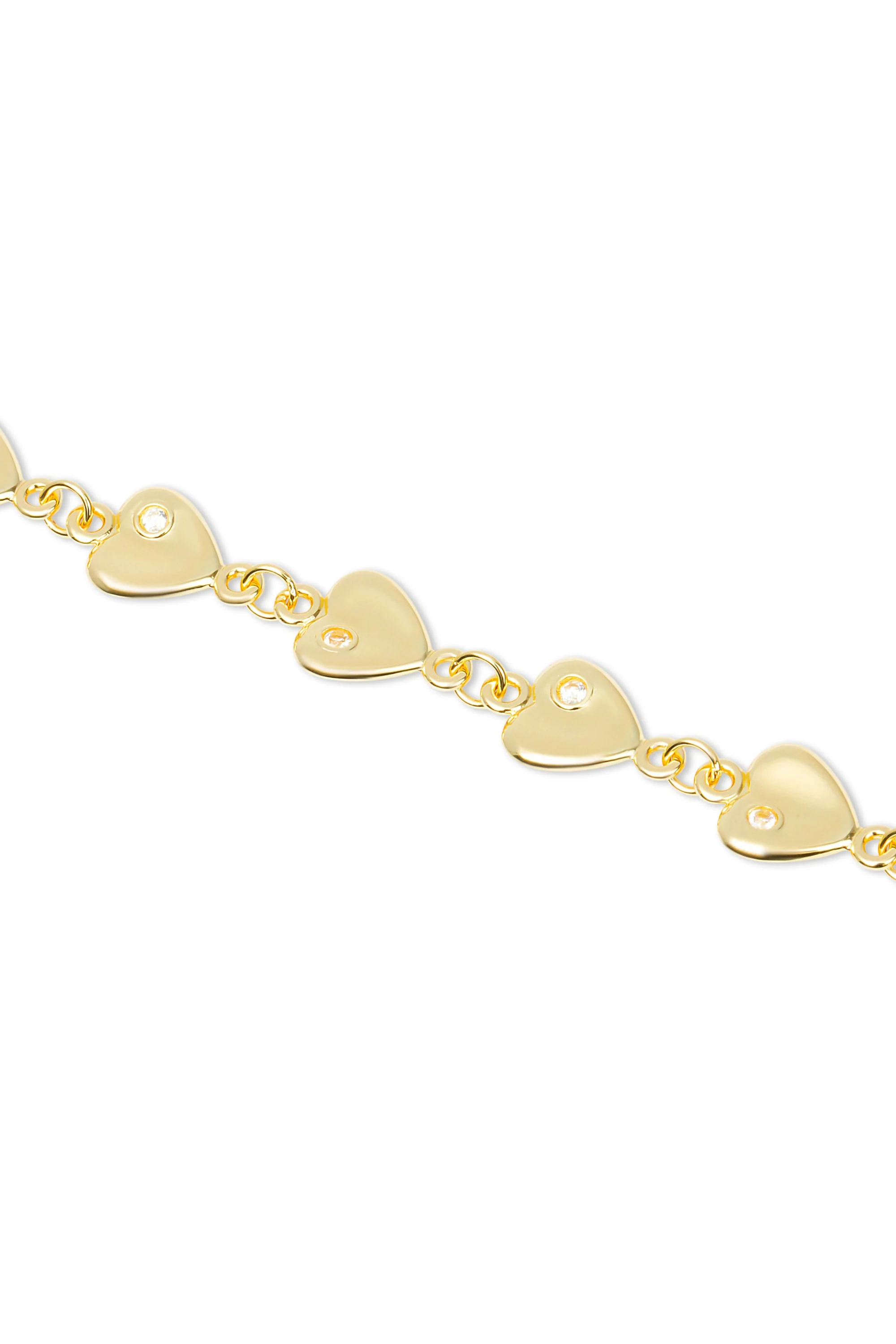 The Single Stone Heart Bracelet - Image 3