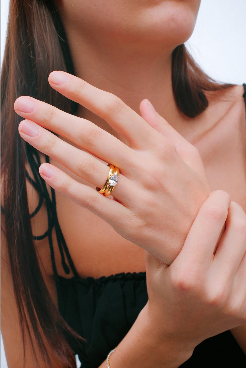 The Split Colored Stone Band - Image 6