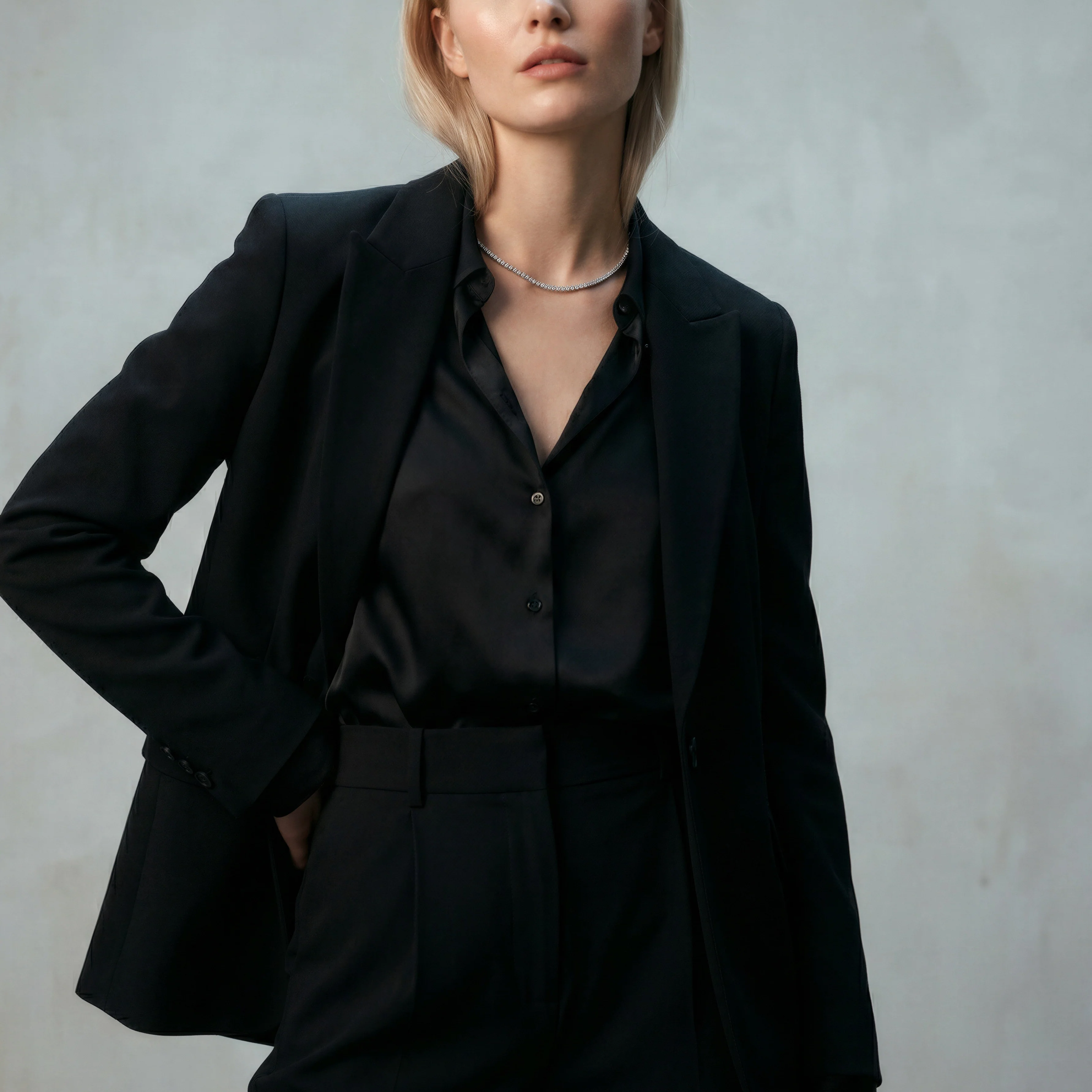 The Thin Tennis Necklace - Image 3