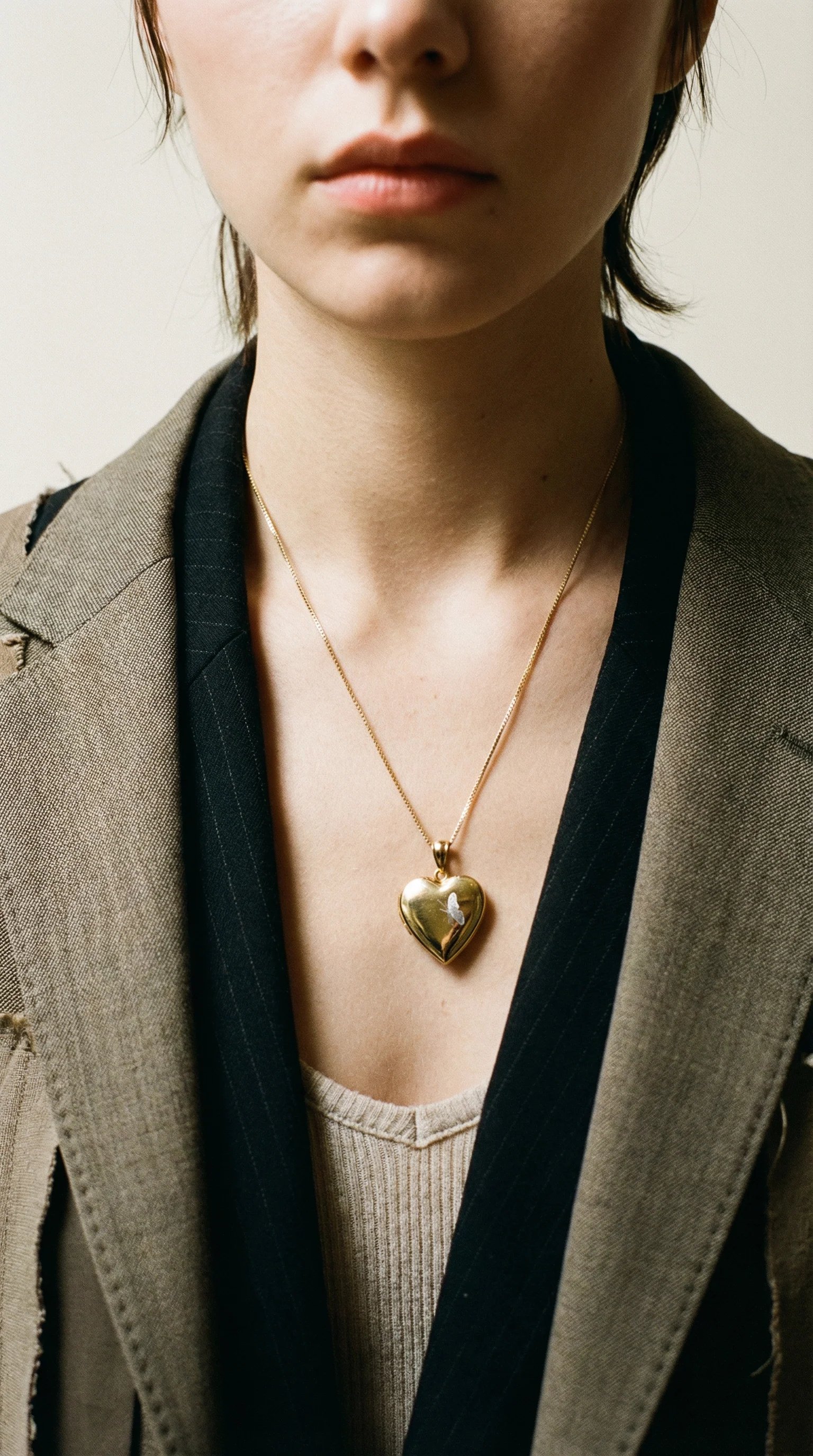 The Two Tone Butterfly Photo Locket - Image 2