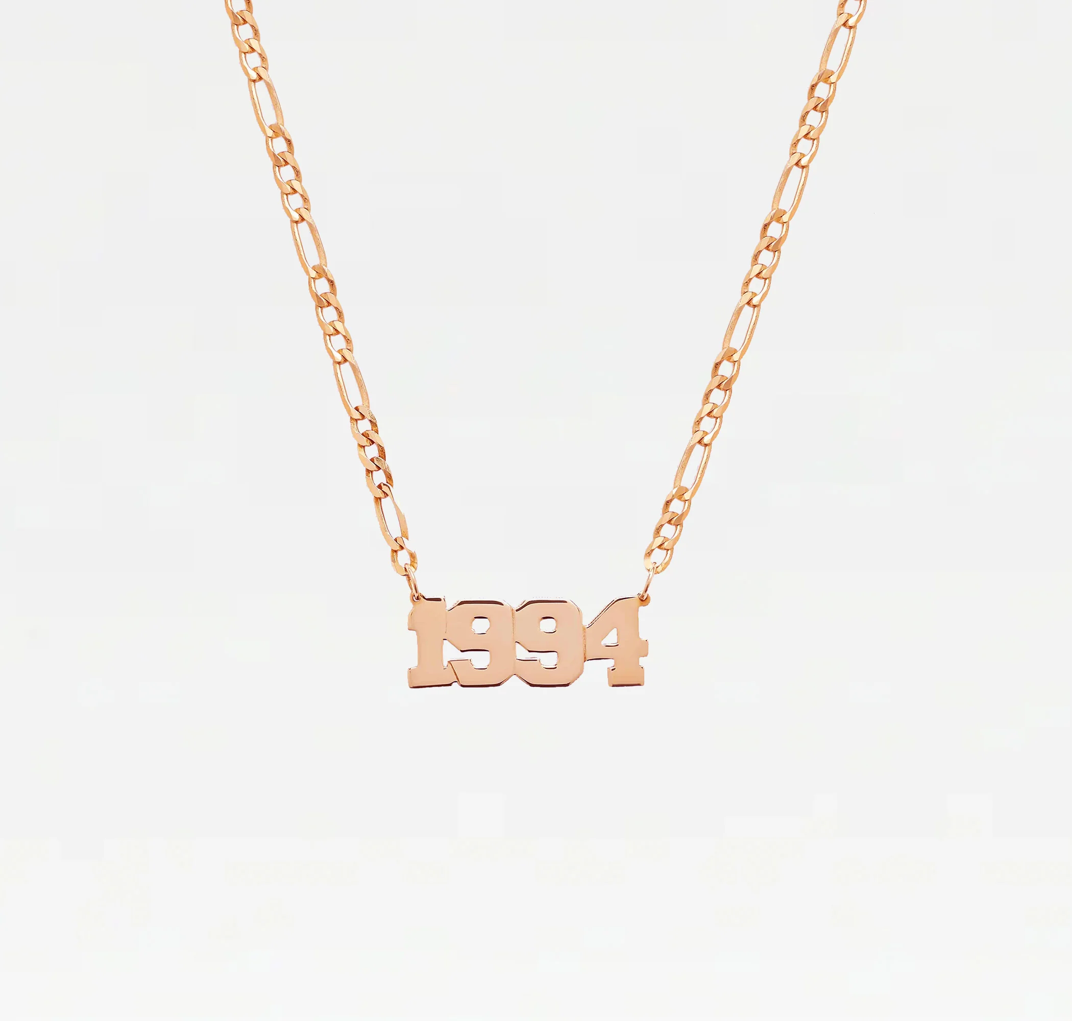 The Year Nameplate Necklace - Image 4