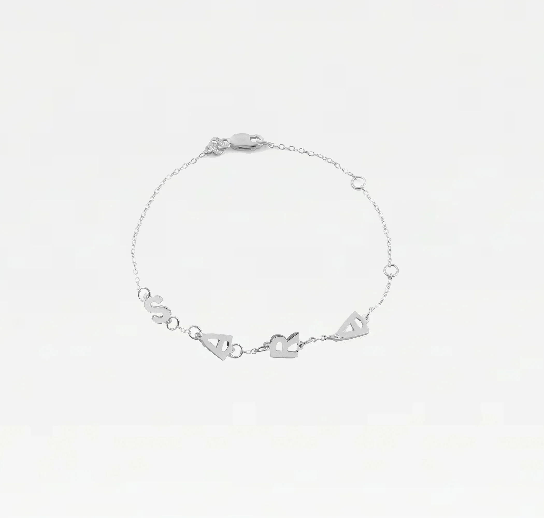 Vertical Name Bracelet - Image 3